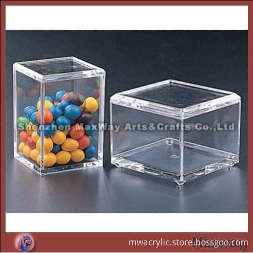 Transparent Square Hot Selling Acrylic/Perspex Candy Box